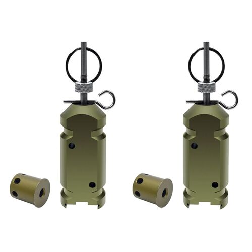 2x Dispositif D'alarme À De Déclenchement Périmétrique, Accessoires Calibre 12 Avec 22 Options, Système Sécurité D'alerte Précoce Pour La Du Camping