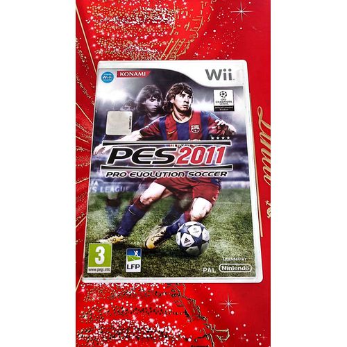 Pes 2011 Pro Evolution Soccer, Jeu Nintendo Wii, Uefa Champions League, Pal Vendu Par Blaspo