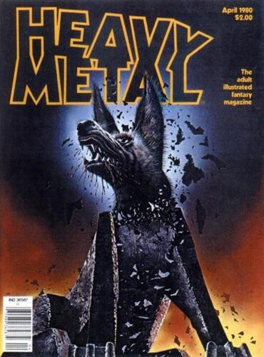 Heavy Metal - Magazine Américain De Sf Avril 1980