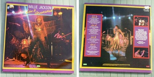 Double Disque Vinyle Lp 33t Live And Uncensored De Millie Jackson