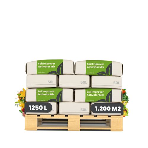 Amendement Du Sol - Mélange Activateur - 1250 Liter Pour 1250m2 - Organifer
