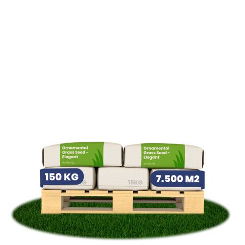 Semence De Gazon D'ornement - Élégant - 150 Kg Pour 7500 M2 - Organifer