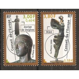 Ts 120 - 121 (1999) Timbres De Service Conseil De L'Europe N** (Cote 4,7e) (7655)