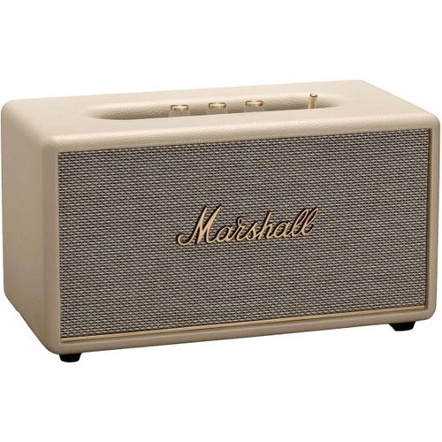 Marshall Stanmore III - Haut-parleur - sans fil - Bluetooth - Contrôlé par application - 80 Watt - 2 voies - crème