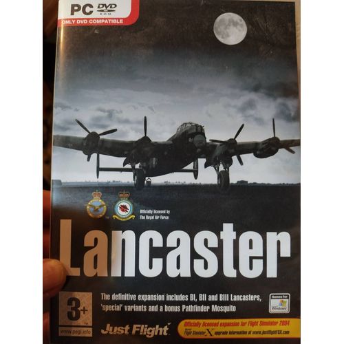 Jeu Pc Dvd Rom - Lancaster - The Definitive Expansion Includes Bi Bii & Biii Lancaters - Special Variants & A Bonus Pathfinder Mosquito - Officially Licensed Expansion For Flight Simulator 2004