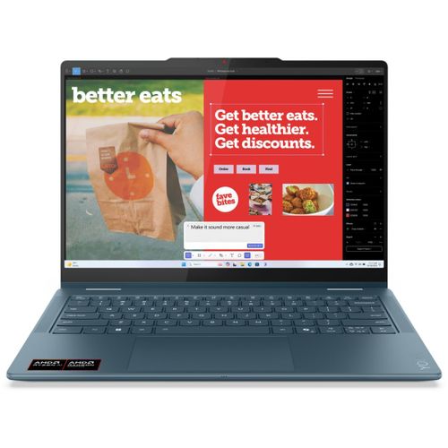 PC portable Lenovo Yoga 7 2-en-1 14AKP10 (83JR002RFR / Ryzen AI 7 / 16 Go / 512 Go) - 14