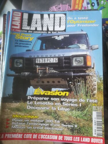 Land Mag 14 De 2000 Land Rover Story,Land 90,Freelander Td,Range Pick Up