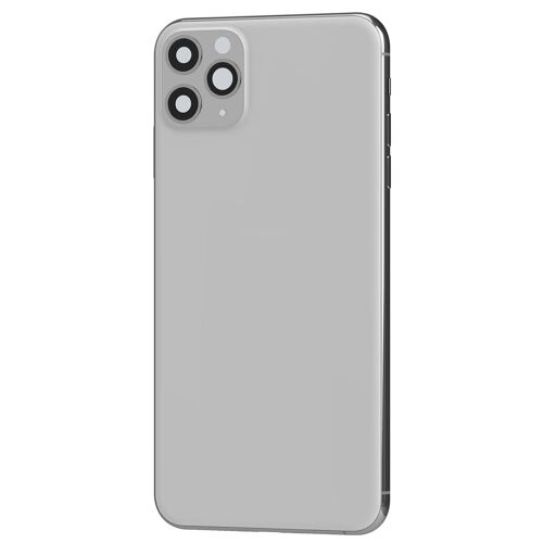 Châssis Iphone 11 Pro Avec Vitre Arrière De Remplacement Argent