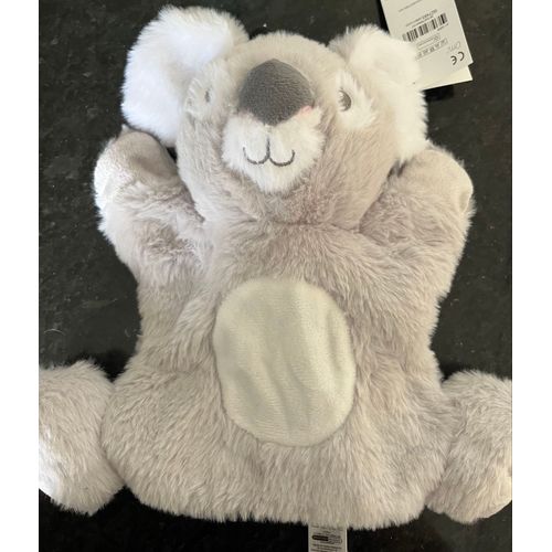 Doudou marionnette koala gris tex jouet bébé peluche naissance 