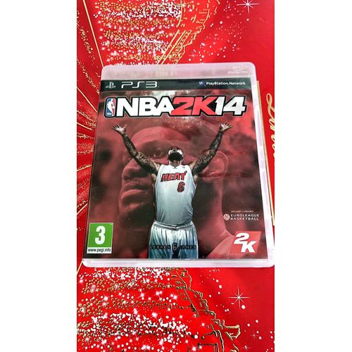 Nba 2k14, Jeu De Simulation De Basketball Pour Ps3, Pegi 3,Vendu Par Blaspo
