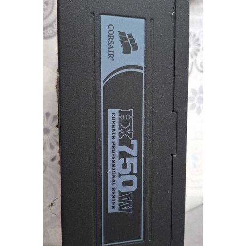 Alimentation ordinateur corsair HX750W