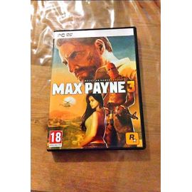 Max Payne 3, Dvd-Rom Pc, Jeu D'Action-Aventure, Pegi 18,Vendu Par Blaspo