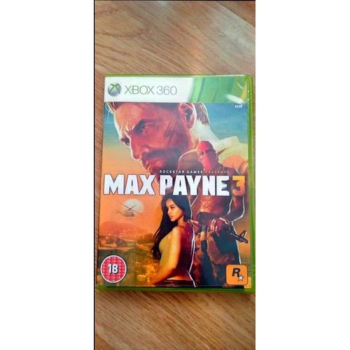 Max Payne 3, Jeu Xbox 360, Action-Aventure, Pegi 18,Vendu Par Blaspo