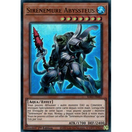Yu Gi Oh Ra03 Fr007 Sirènemure Abyssteus Ultra Rare