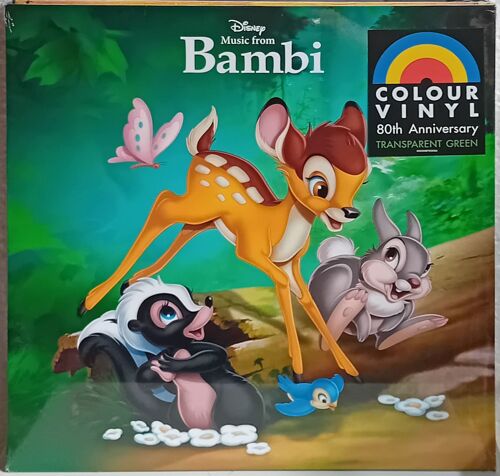 Frank Churchill: Music From Bambi 33t 30 Cm Lp Vinyl Vert 2022