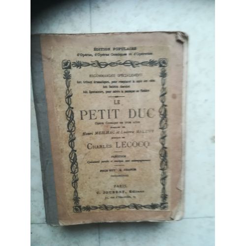 Le Petit Duc Lecoq Charles
