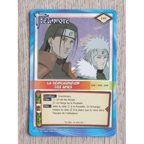 Te 151 La Réincarnation Des Âmes, Carte Naruto Vf