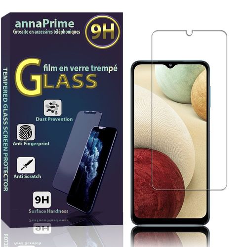1 Film Verre Trempé Pour Samsung Galaxy A12 6.5" Protection D'écran