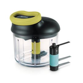 TEFAL Hachoir manuel 5 secondes, kit hachoir 900ml + lame glace pilée - K1321224