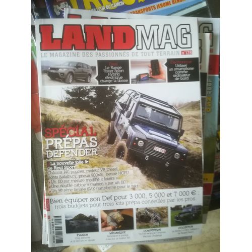 Land Mag 128 De 2015 Sport Hybride 3.0 Sdv6 Autobiography Dynamic,Defender 130,110 2.5 Td Bachee,110 Sw Td5,90 Sw Svx,Series 1 88