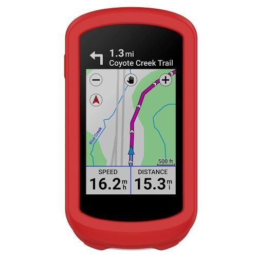 Pour Garmin Edge Explore 2 Coque De Protection En Silicone Pour Chronomètre - Rouge
