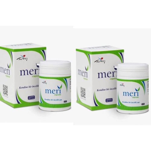 Meri Capsule Cure De 2 Mois 60 Gélules Objectif Minceur Activé - Alimentation Équilibré - Bien Être  