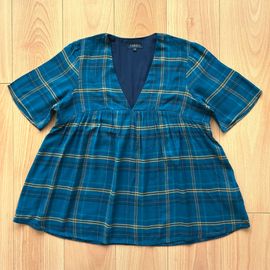 Blouse Caroll Bleu Canard Taille 36