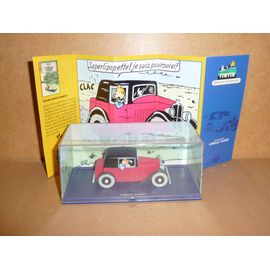 Voiture Tintin. Le Coupé-Spider. L'Oreille Cassée. Hergé/Moulinsart
