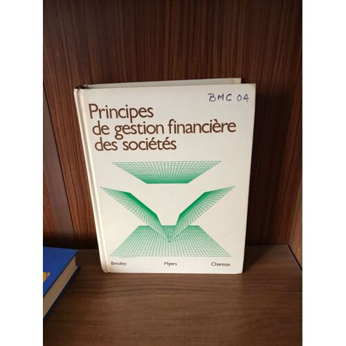 Principes De Gestion Financières Des Sociétés