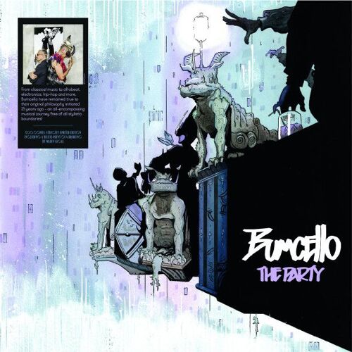 Album Double 2xlp 33t 12" Vinyles Bumcello " The Party " 15 Titres 2024 Made In France ,Electronic Abstract Édition Collector Limitée 500 Exemplaires Inclus : Une Impression D'Un Dessin De Marin Segal