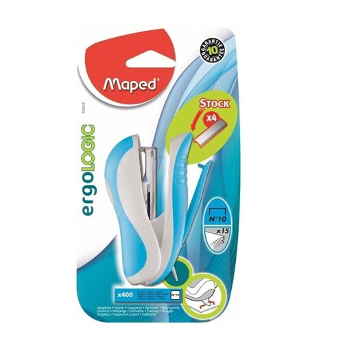 Agrafeuse De Bureau + Ôte Agrafes - Agrafes N°10 - Ergologic - Maped