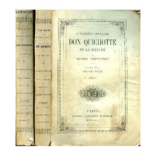 L'ingénieux Chevalier Don Quichotte De La Manche. 2 Tomes