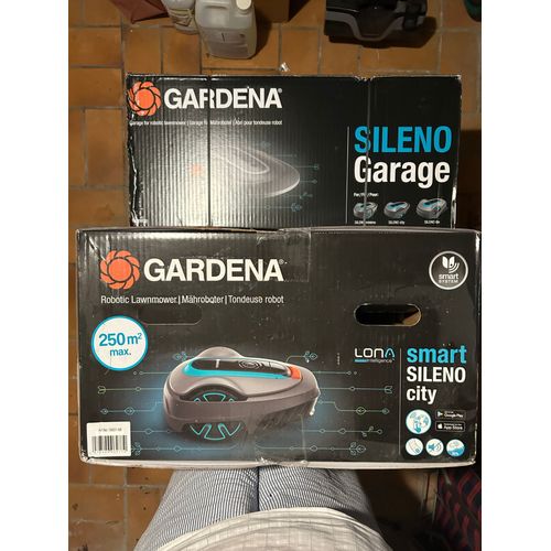 Robot tondeuse Gardena smart Sileno City 250