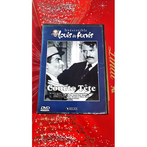 Editions Atlas - Courte Tête, Film Classique Français En Dvd Avec Louis De Funès,Vendu Par Blaspo
