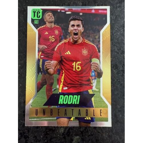 Carte Panini Fifa Top Class 2025 N°270 : Rodri - Spain - Unbeatable