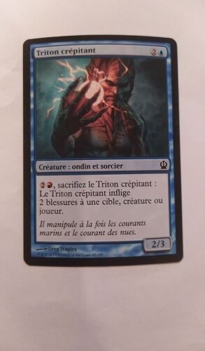 Crackling Triton // Triton Crépitant (Theros)