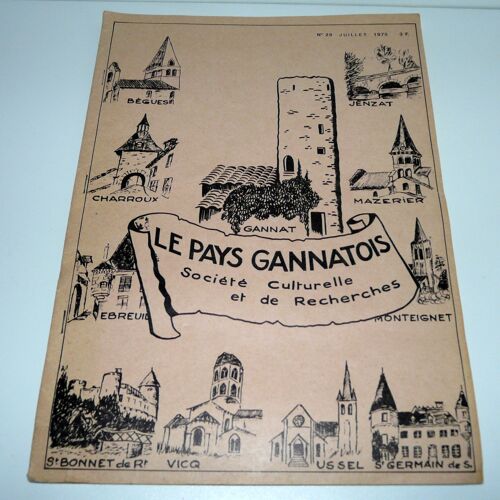 Le Pays Gannatois N° 29 Juillet 1975