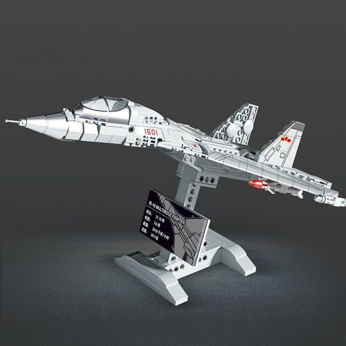 Blocs De Construction D'avion Raptor Su-47 Chasseur F-22, Briques D'arme D'avion Rafale J-16, Jouets D'assemblage Pour Garçons, Cadeaux Pour Enfants