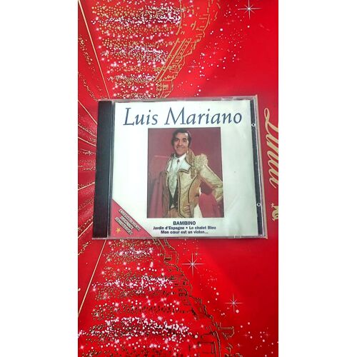 Luis Mariano - Bambino, Collection De Chansons Françaises, Cd Audio Vendu Par Blaspo