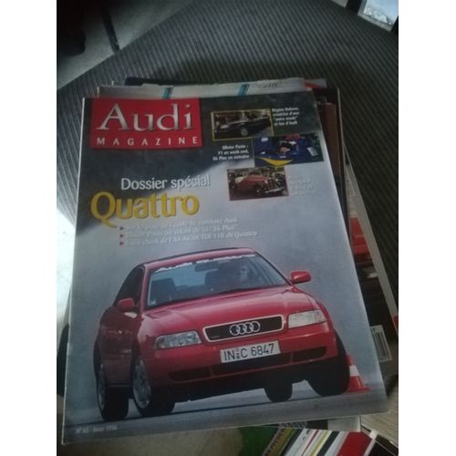 Audi Magazine 65 De 1996 Rubens,Audi S6 Plus,Panis,A4 Avant Tdi 110 Quattro Pack Plus