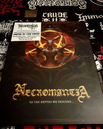 Necromantia To The Depths We Descend… A5 Digipak Cd