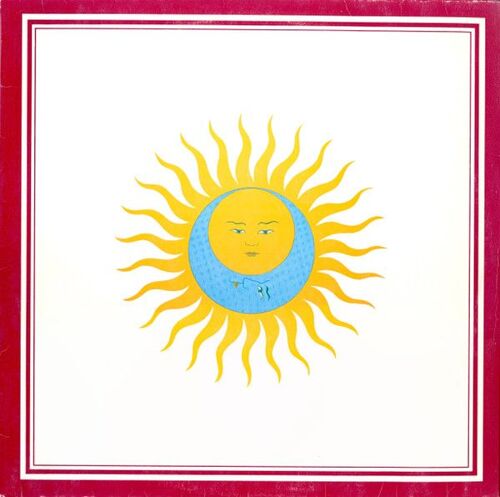 King Crimson Larks Tongues In Aspic Cd Label E'G Référence Egcd 7