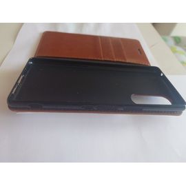 Etui De Protection En Cuir Pour Sony Xpéria 5