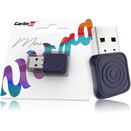 Carlinkit Adaptateur Automatique Sans Fil Carplay Et Android 2025, Mise À Niveau De La Connexion Filaire Vers Sans Fil, Plug & Play Avec Usb-A/Type-C, Fonctionne Avec Iphone Ios 10+ Et Android 11.0+