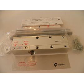 Ferme porte réversible Standard VACHETTE 11203 Argent Type3 +Compas, Notice, gabarit de pose