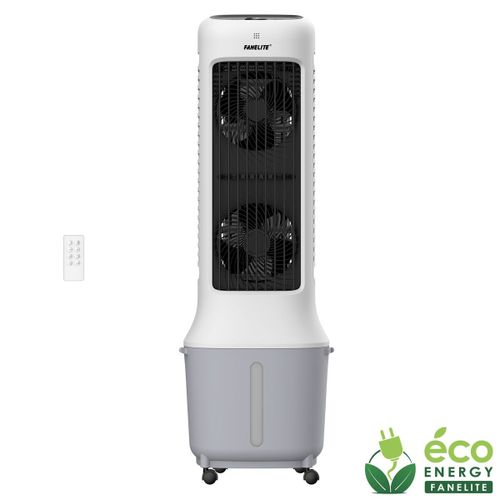Fanelite - Rafraichisseur d'air DF-AF1302DF - Moteur DC 38W - Hauteur 94 cm - Sur roulettes - Silencieux