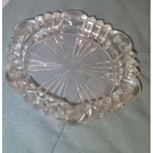 Grand Cendrier En Verre ..