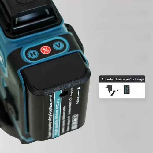 Makita Laser à lumière verte,niveau 16 lignes,haute précision,mural,portable - Type 1 battery 1 charge #C