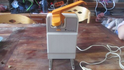 Ouvre-Boîtes Électrique Orange Vintage Type 309 Moulinex 1970