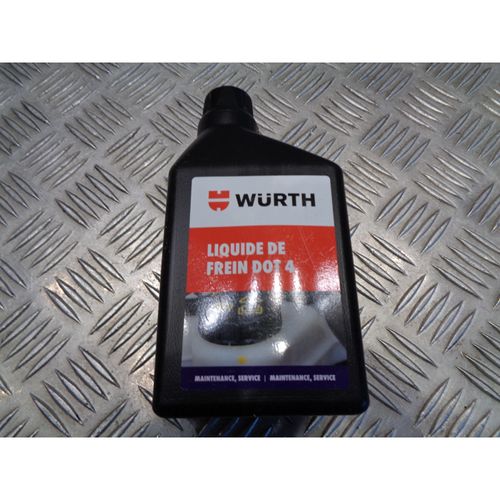 Liquide Pour Freinage Dot 4 Wurth 500 Ml Pour Moto Scooter Quad